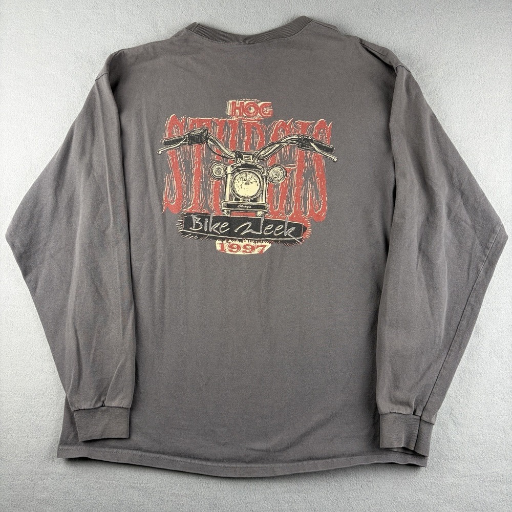 Vintage 1997 Harley Davidson Sturgis Bike Week Shirt Men's L